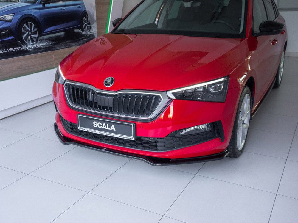Maxton Design Front Splitter V.2 Skoda Scala 2019-UP Maxton Design SR