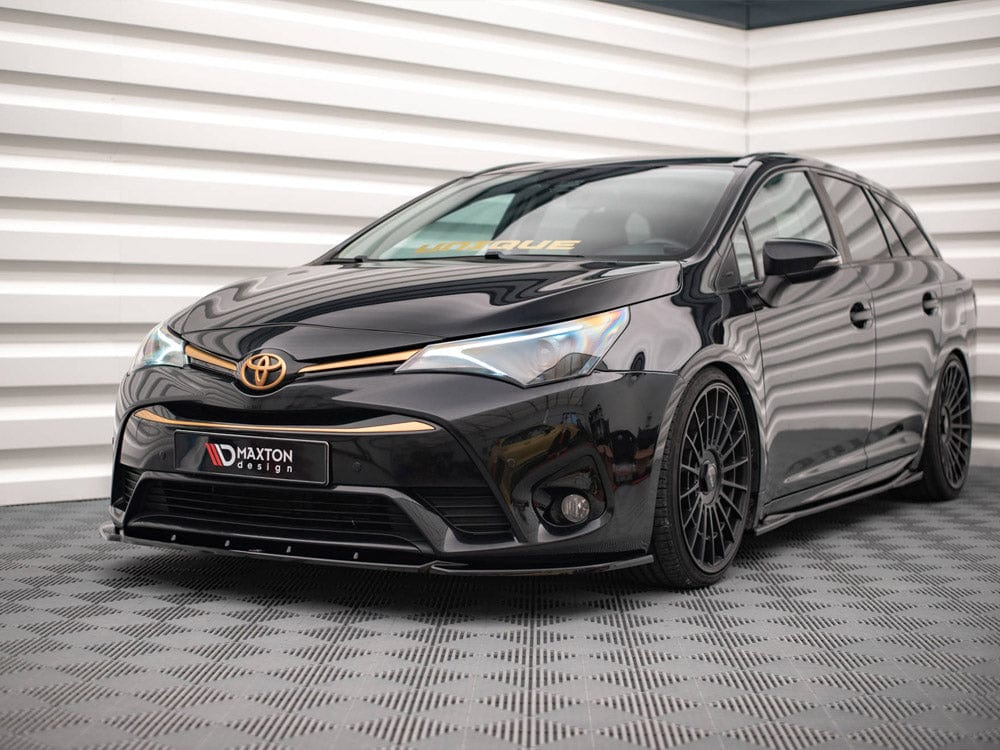 Maxton Design Front Splitter V.2 Toyota Avensis MK3.5 2015-2018 Maxton Design SR