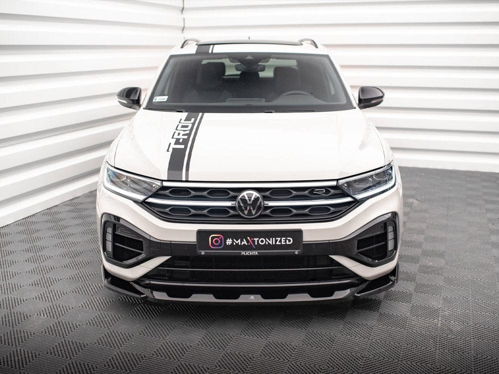 Maxton Design Front Splitter V.2 Volkswagen T-Roc R Mk1 Facelift Maxton Design SR