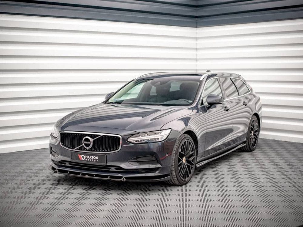 Maxton Design Front Splitter V.2 Volvo V90 MK2 2016-2020 Maxton Design SR