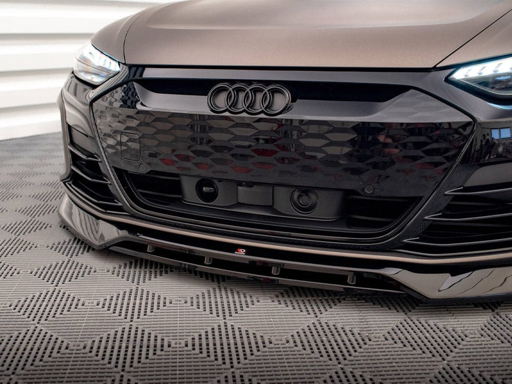 Maxton Design Front Splitter V.3 Audi e-Tron GT / RS GT Mk1 Maxton Design SR