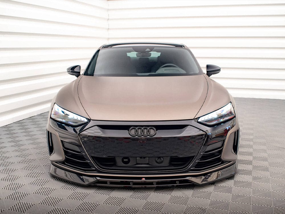 Maxton Design Front Splitter V.3 Audi e-Tron GT / RS GT Mk1 Maxton Design SR