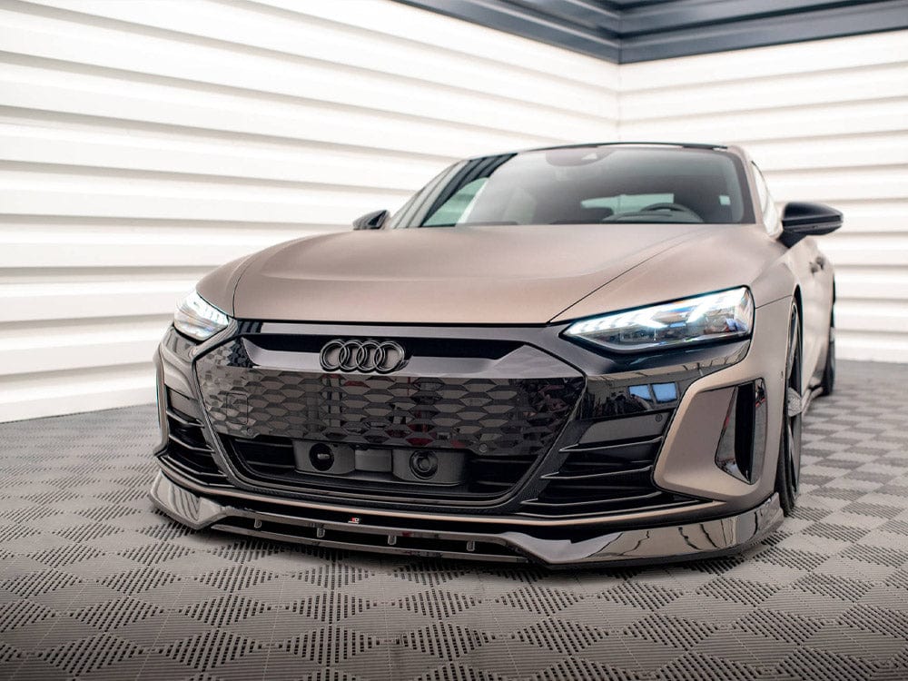 Maxton Design Front Splitter V.3 Audi e-Tron GT / RS GT Mk1 Maxton Design SR