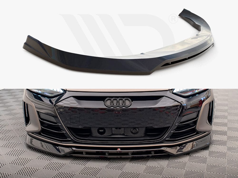 Maxton Design Front Splitter V.3 Audi e-Tron GT / RS GT Mk1 Maxton Design SR