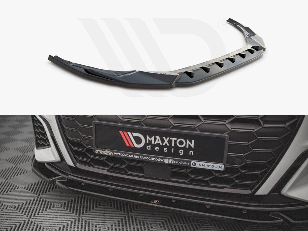 Maxton Design Front Splitter V.3 Audi S3 / A3 S-Line 8Y 2020- Maxton Design SR