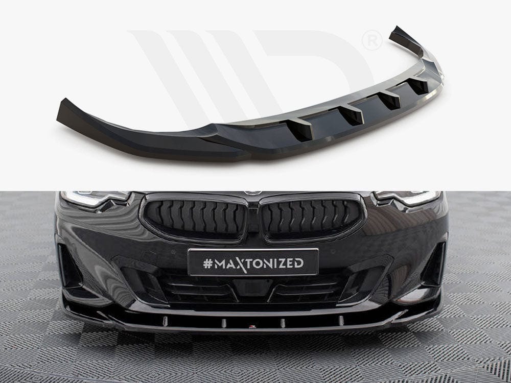 Maxton Design Front Splitter V.3 BMW 2 Coupe G42 Maxton Design SR