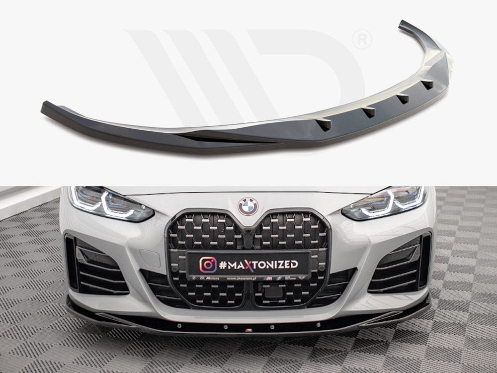 Maxton Design Front Splitter V.3 BMW 4 / i4 Gran Coupe M-Pack G26 Maxton Design SR