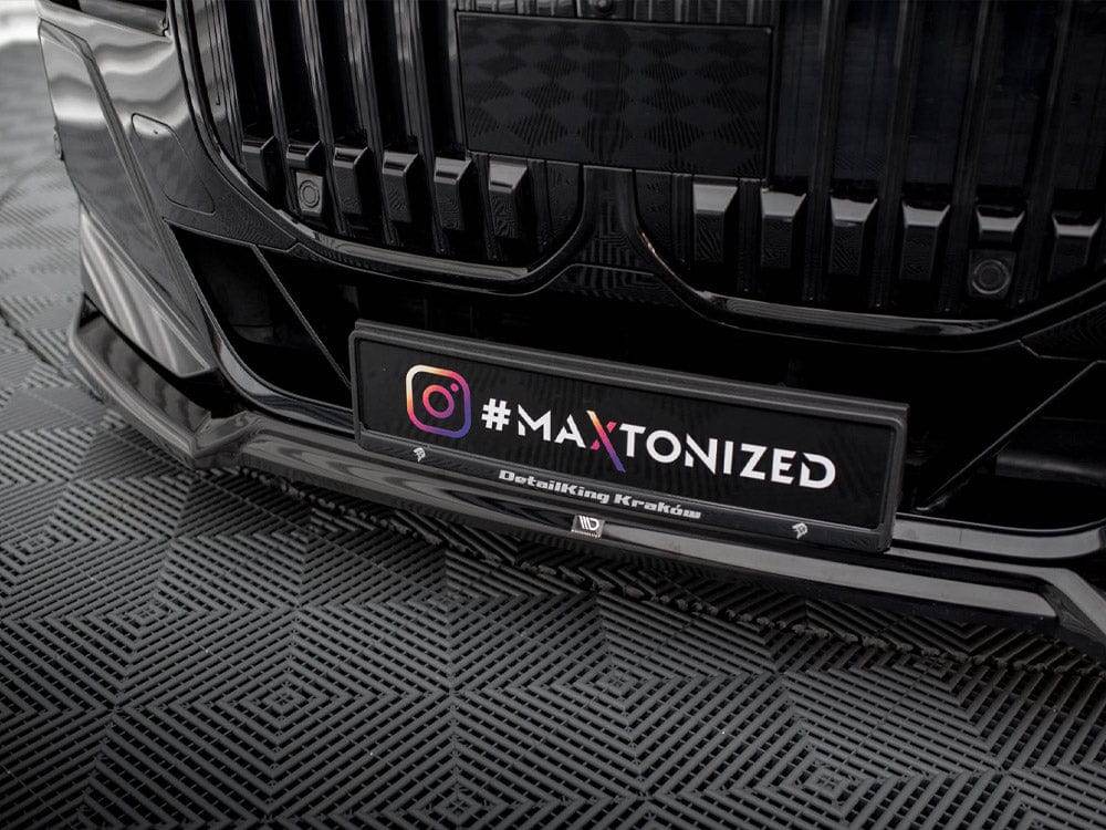Maxton Design Front Splitter V.3 BMW 7 M-Pack / M760e G70 Maxton Design SR
