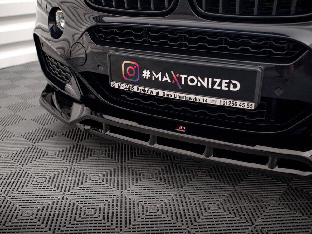 Maxton Design Front Splitter V.3 BMW X6 M Sport F16 Maxton Design SR