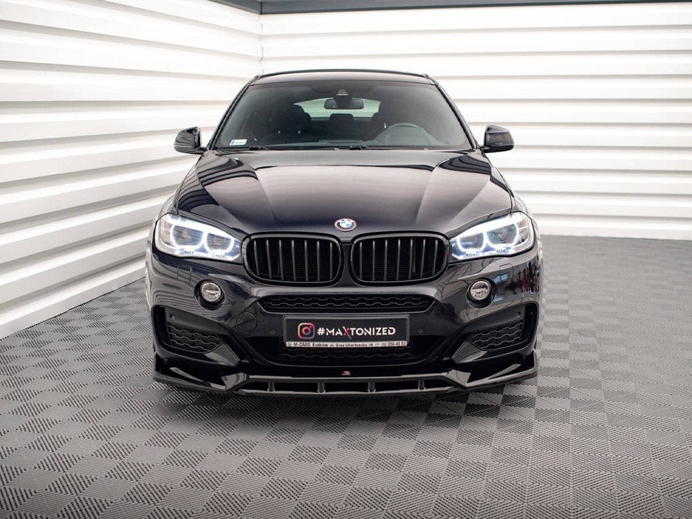 Maxton Design Front Splitter V.3 BMW X6 M Sport F16 Maxton Design SR