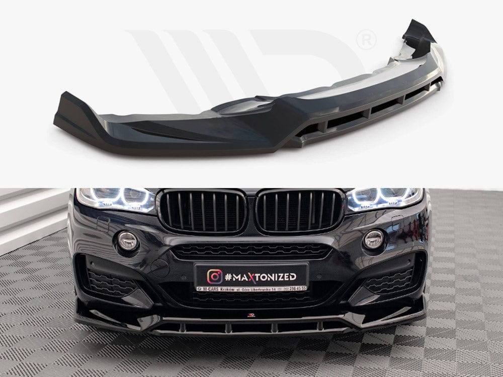 Maxton Design Front Splitter V.3 BMW X6 M Sport F16 Maxton Design SR