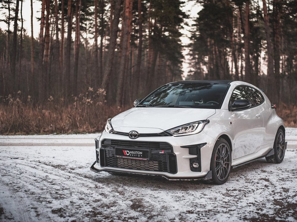 Maxton Design Front Splitter V.3 + Flaps Toyota GR Yaris Mk4 Maxton Design SR