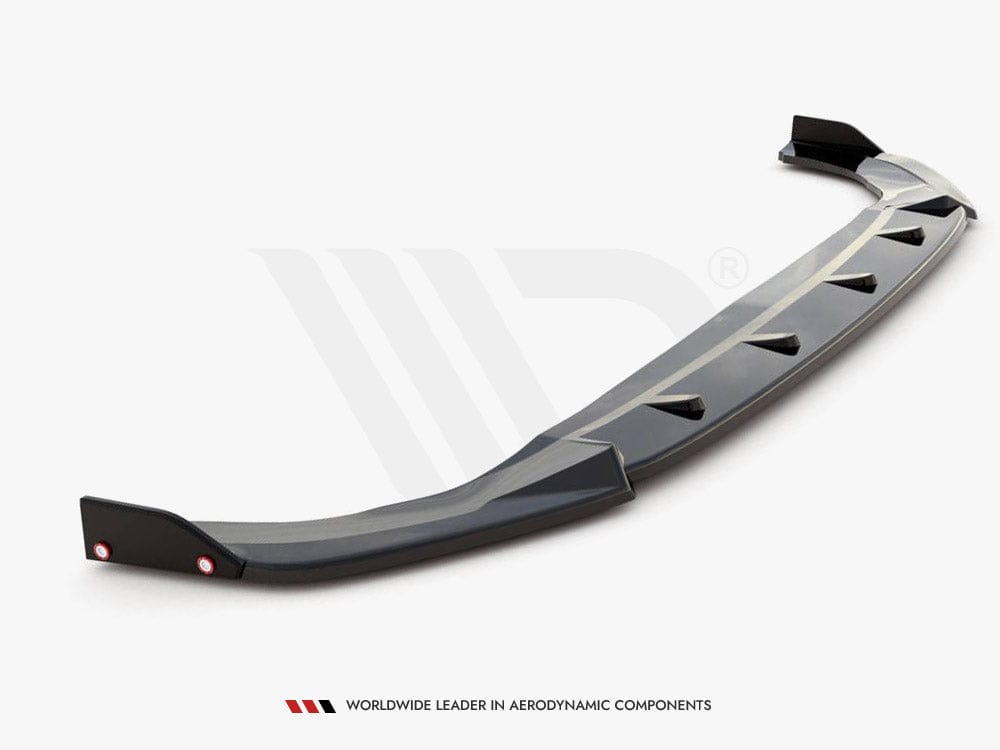 Maxton Design Front Splitter V.3 + Flaps VW Golf 8 GTI / R-Line Maxton Design SR