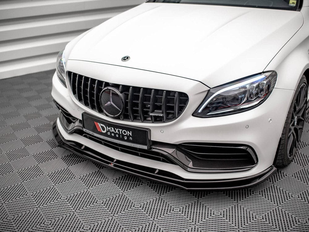 Maxton Design Front Splitter V.3 Mercedes-AMG C63 Coupe AMG Aero Pack C205 Facelift Maxton Design SR