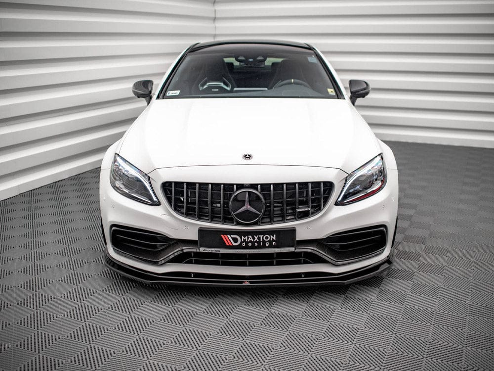 Maxton Design Front Splitter V.3 Mercedes-AMG C63 Coupe AMG Aero Pack C205 Facelift Maxton Design SR