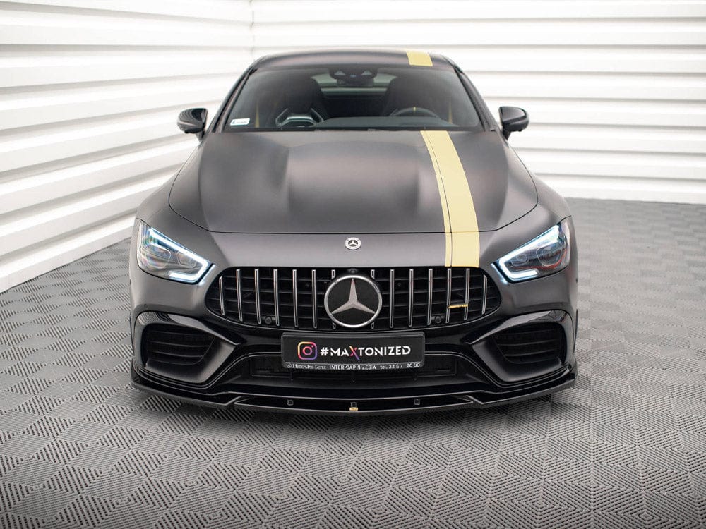 Maxton Design Front Splitter V.3 Mercedes AMG GT 63S 4-door Coupe Aero Maxton Design SR