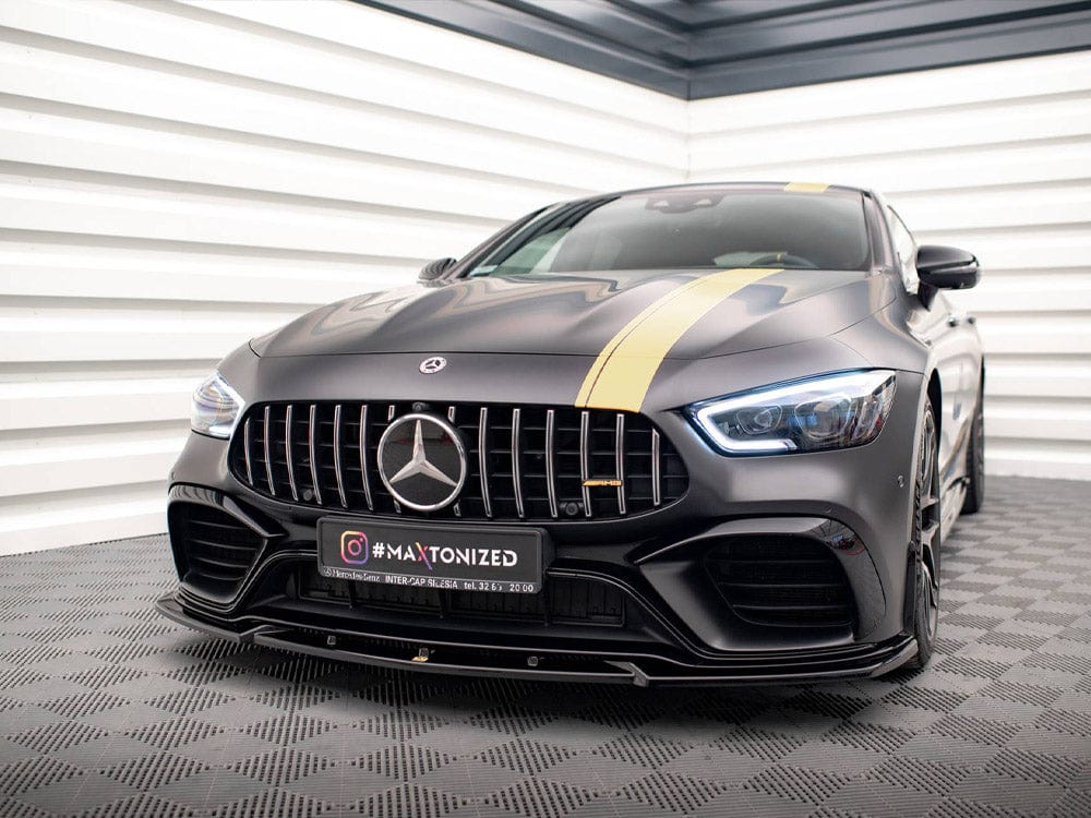 Maxton Design Front Splitter V.3 Mercedes AMG GT 63S 4-door Coupe Aero Maxton Design SR