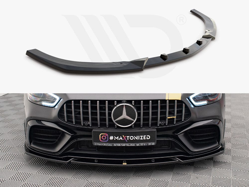 Maxton Design Front Splitter V.3 Mercedes AMG GT 63S 4-door Coupe Aero Maxton Design SR