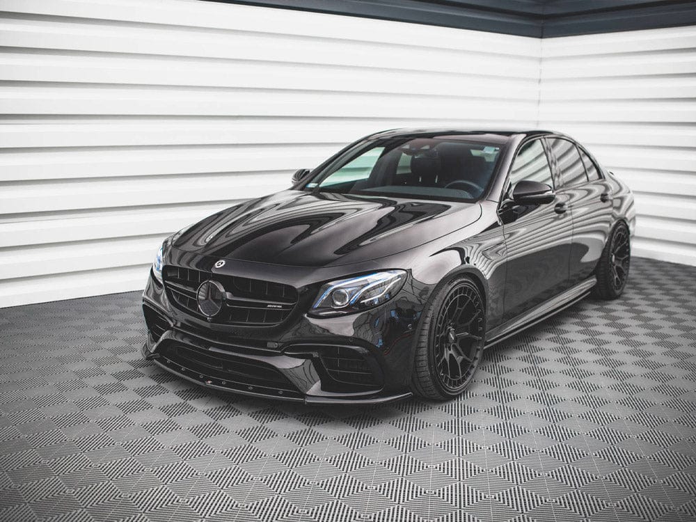 Maxton Design Front Splitter V.3 Mercedes E63 AMG Estate / Sedan S213 / W213 Maxton Design SR