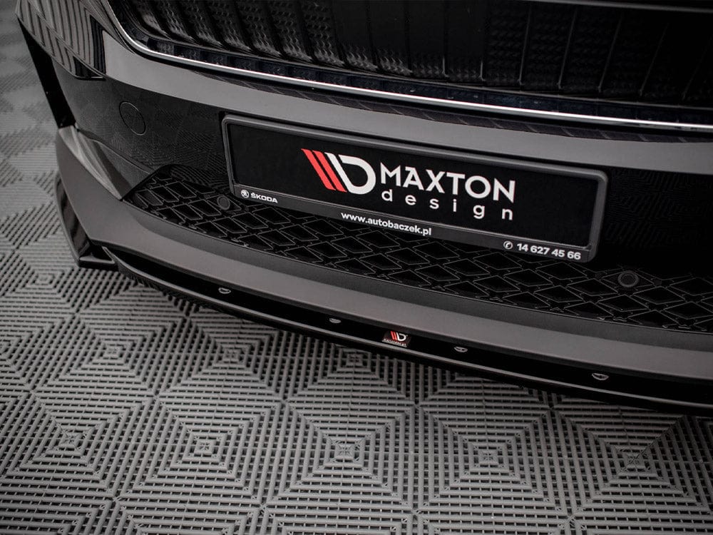 Maxton Design Front Splitter V.3 Skoda Enyaq IV 2020- Maxton Design SR