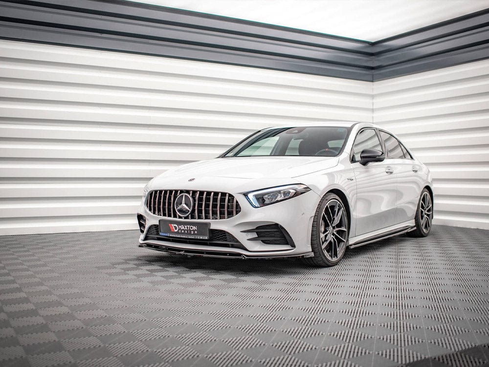 Maxton Design Front Splitter V.4 Mercedes A35 AMG / AMG-Line W177 Maxton Design SR