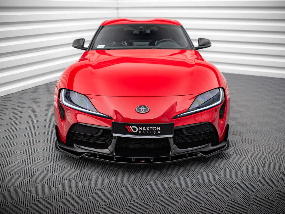 Maxton Design Front Splitter V.4 Toyota Supra MK5 2019- Maxton Design SR