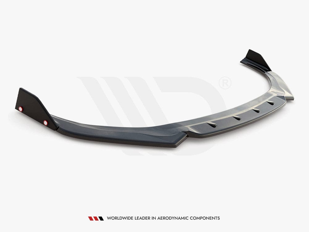 Maxton Design Front Splitter V.6 + Flaps Hyundai I30 N Mk3 Hatchback / Fastback Maxton Design SR