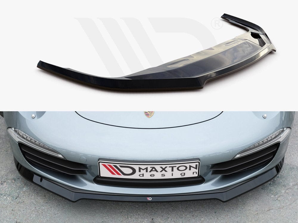 Maxton Design Front Splitter V1 Porsche 911 Carrera 991 2011-2016 Maxton Design SR
