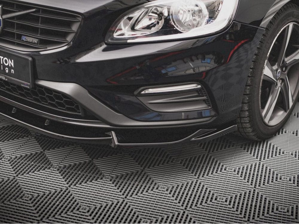 Maxton Design Front Splitter V1 Volvo S60 R-design MK2 2014-2018 Maxton Design SR