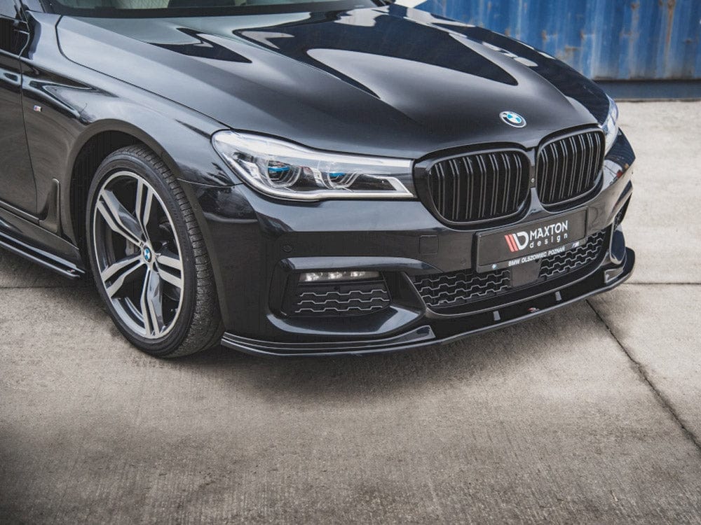 Maxton Design Front Splitter V2 Bmw 7 M-pack G11 2015-2018 Maxton Design SR