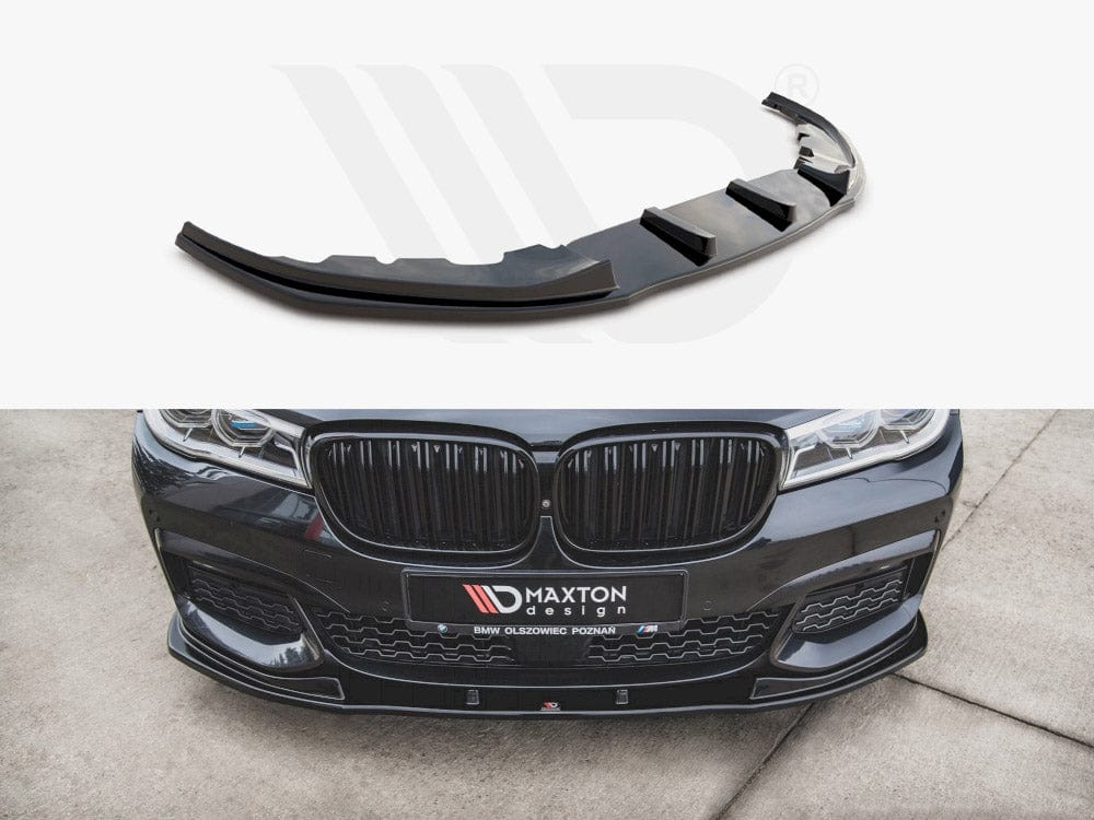 Maxton Design Front Splitter V2 Bmw 7 M-pack G11 2015-2018 Maxton Design SR