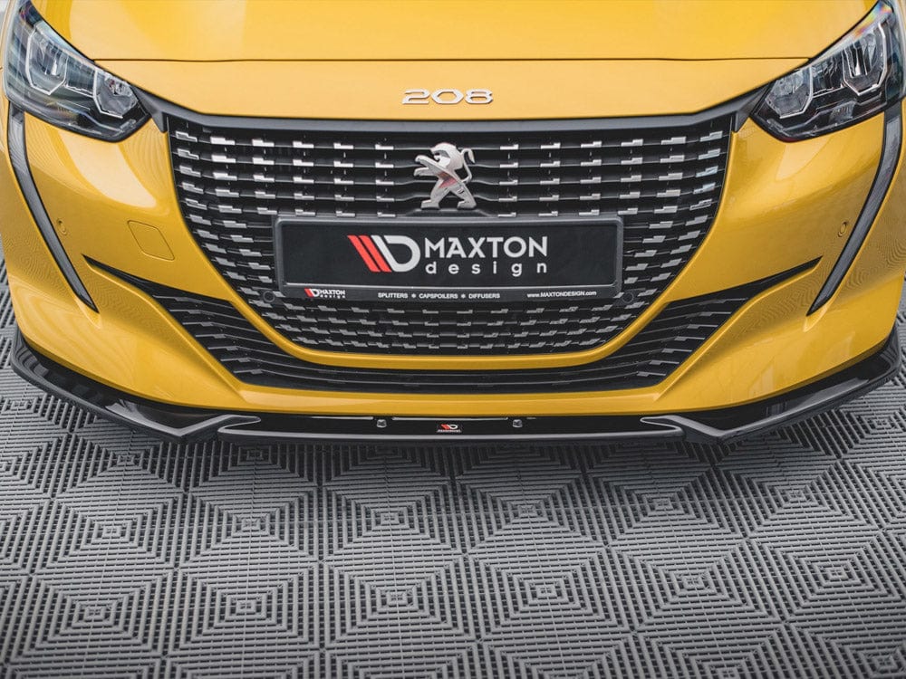Maxton Design Front Splitter V2 Peugeot 208 MK2 2019- Maxton Design SR