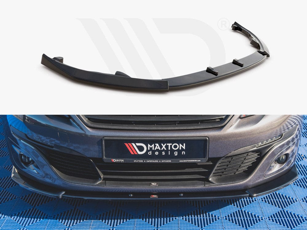 Maxton Design Front Splitter V2 Peugeot 308 MK2 Facelift 2017- Maxton Design SR
