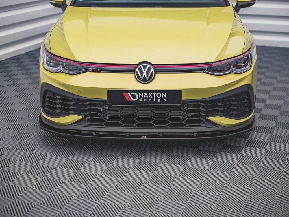 Maxton Design Front Splitter V4 VW Golf 8 GTI Clubsport 2020- Maxton Design SR