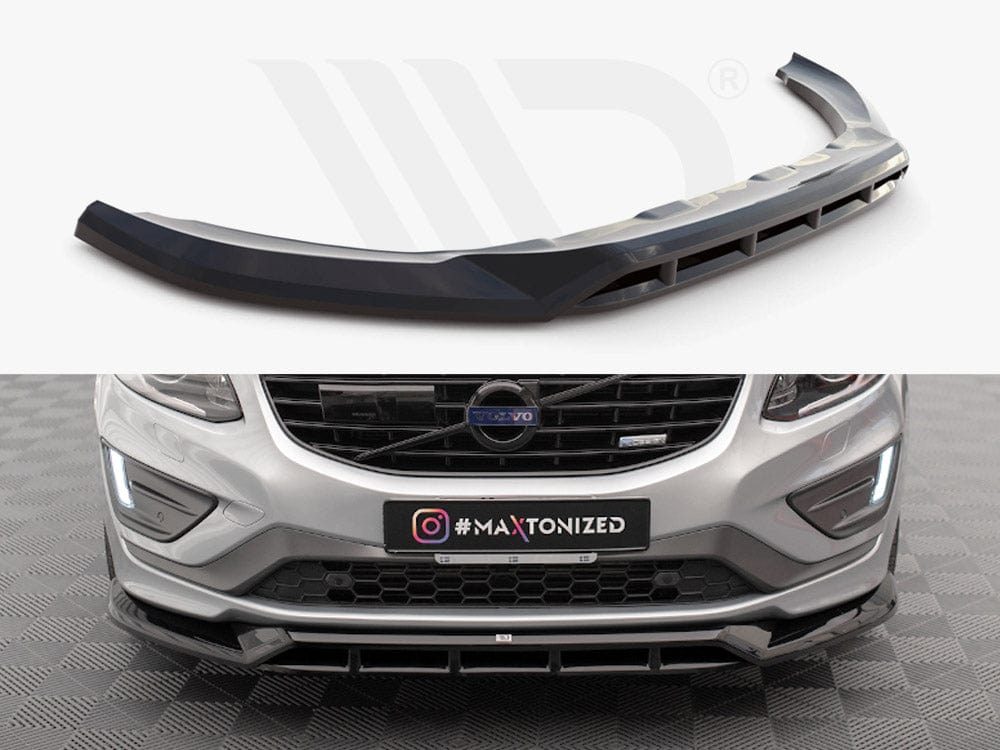 Maxton Design Front Splitter Volvo XC60 R-Design Mk1 Facelift Maxton Design SR