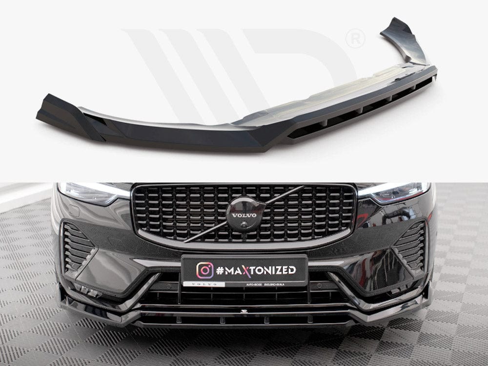 Maxton Design Front Splitter Volvo XC60 R-Design Mk2 Facelift Maxton Design SR
