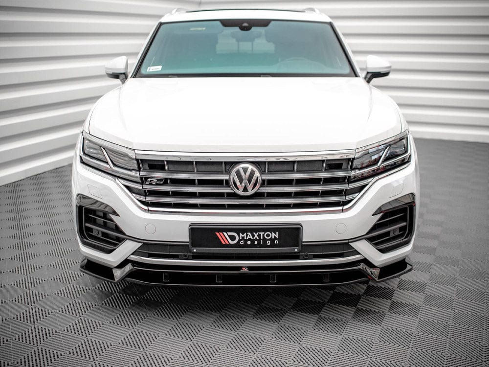 Maxton Design Front Splitter VW Touareg R-line MK3 2018- Maxton Design SR