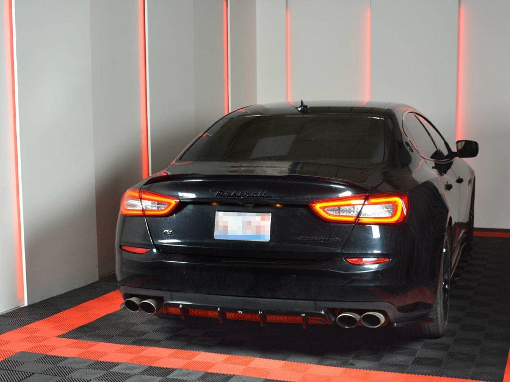 Maxton Design Gloss Black BOOT LID Extension CAP Maserati Quattroporte MK6 Pre-facelift 2013-2016 Maxton Design SR