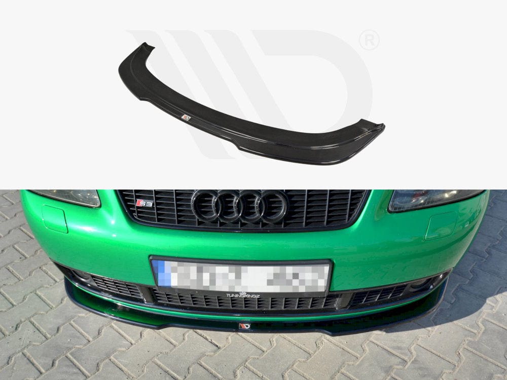 Maxton Design Gloss Black Front Splitter Audi S3 8L 1999-2003 Maxton Design SR