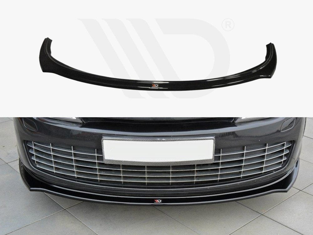 Maxton Design Gloss Black Front Splitter Renault Laguna MK 3 Coupe 2008-2015 Maxton Design SR