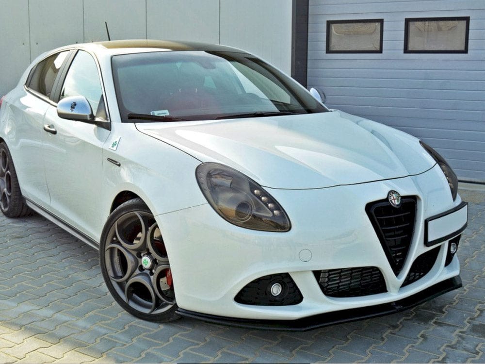 Maxton Design Gloss Black Front Splitter V.1 Alfa Romeo Giulietta 2010-2015 Maxton Design SR