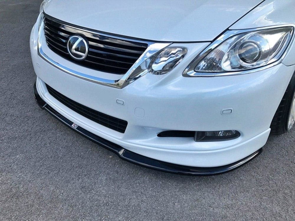 Maxton Design Gloss Black Front Splitter V.2 Lexus GS 300 MK3 2008-2012 Maxton Design SR