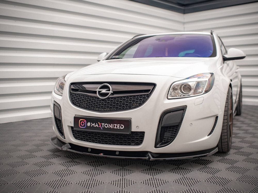 Maxton Design Gloss Black Front Splitter V.2 Opel / Vauxhall Insignia OPC Mk1 Maxton Design SR
