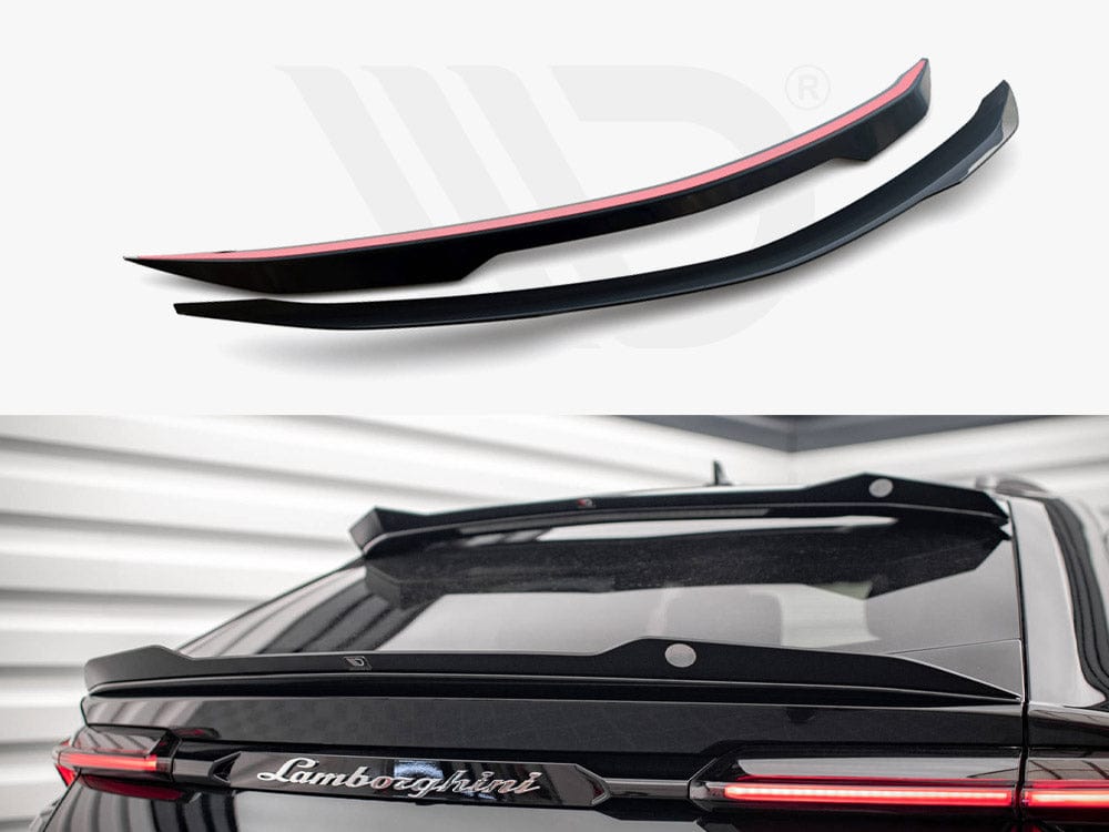Maxton Design Gloss Black Lower Spoiler CAP Lamborghini URUS MK1 Maxton Design SR