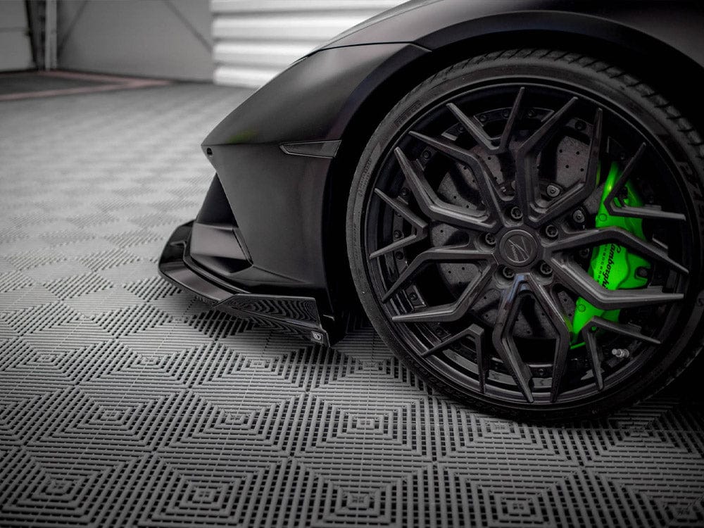 Maxton Design Gloss Black / No Front Splitter Lamborghini Huracan EVO Maxton Design SR