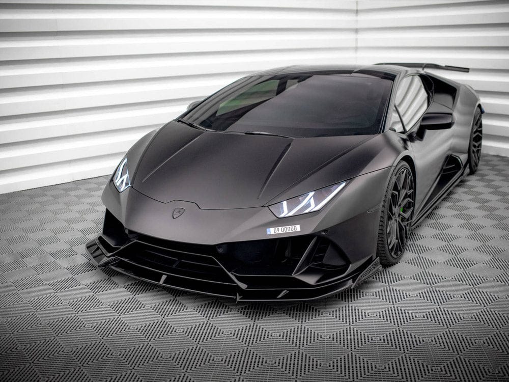 Maxton Design Gloss Black / No Front Splitter Lamborghini Huracan EVO Maxton Design SR