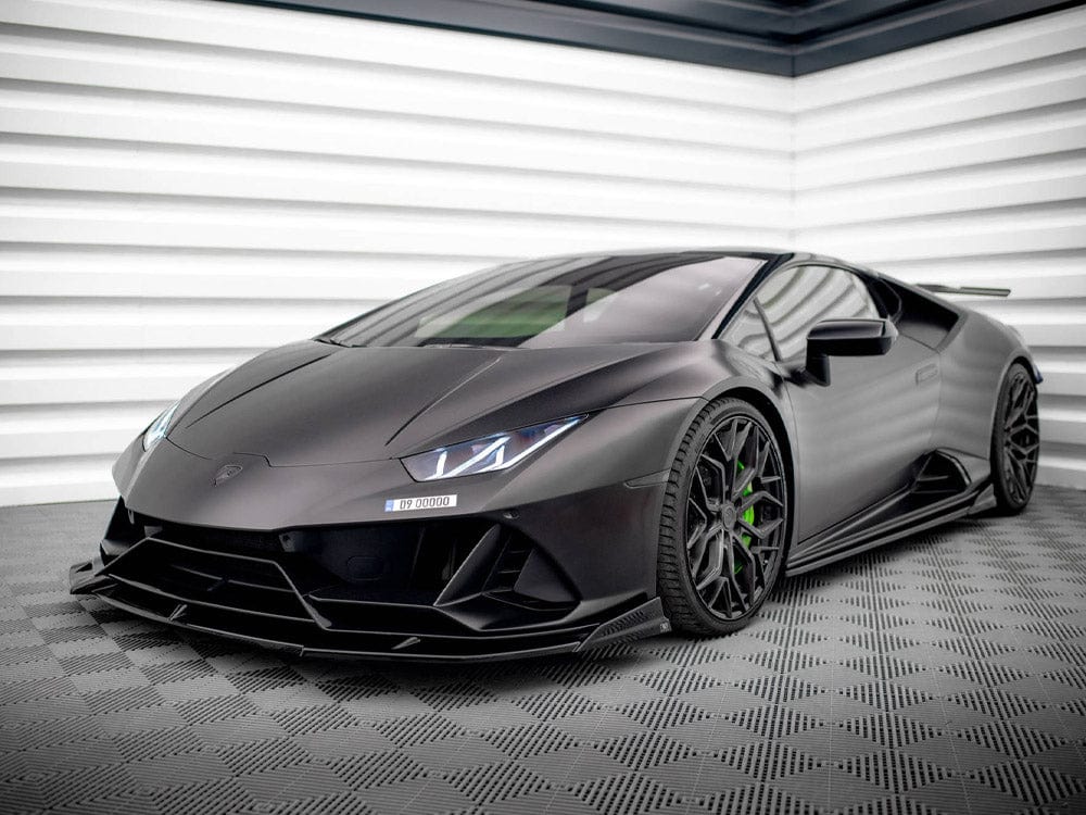Maxton Design Gloss Black / No Front Splitter Lamborghini Huracan EVO Maxton Design SR