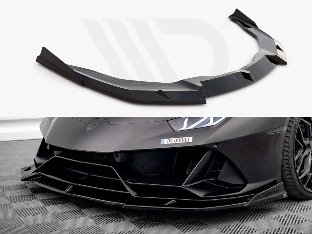 Maxton Design Gloss Black / No Front Splitter Lamborghini Huracan EVO Maxton Design SR