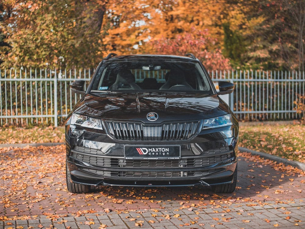 Maxton Design Gloss Black / No Front Splitter Skoda Karoq Sportline Maxton Design SR