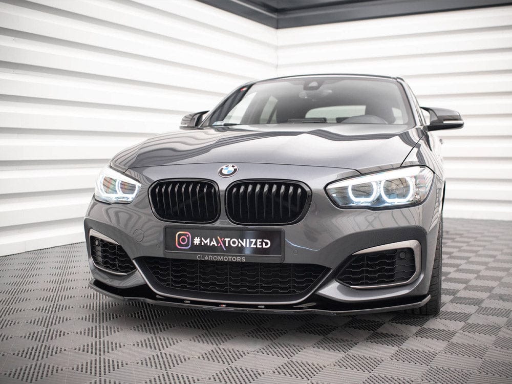 Maxton Design Gloss Black / No Front Splitter V.1 BMW 1 F20 / F21 Facelift Maxton Design SR